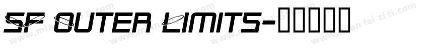 SF Outer Limits字体转换